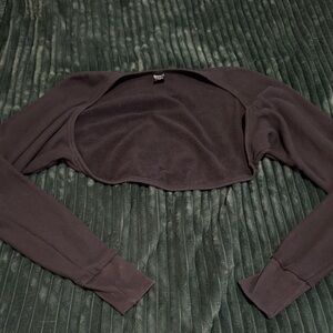 Black Shrug Athleisure